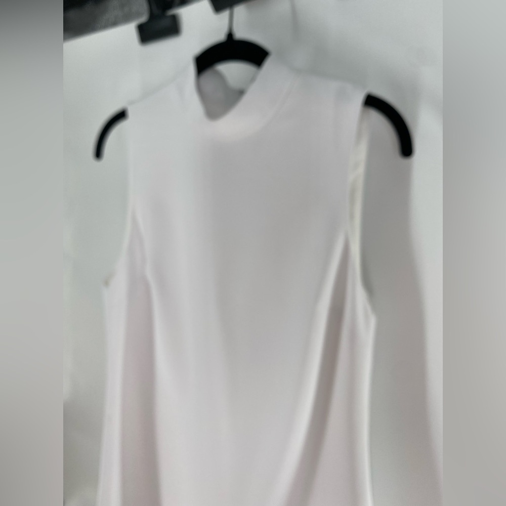 Alice + Olivia White Sleeveless Mini Dress - Picture 10 of 15